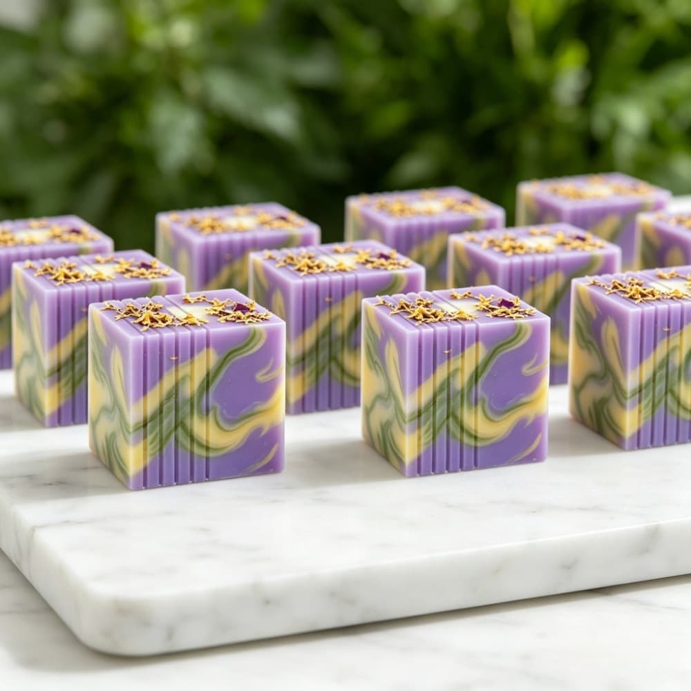 Vertical Ribbed Square Cup Silicone Mold, DIY Aromatherapy Candle Resin Plaster Storage Container Handmade Casting Mold