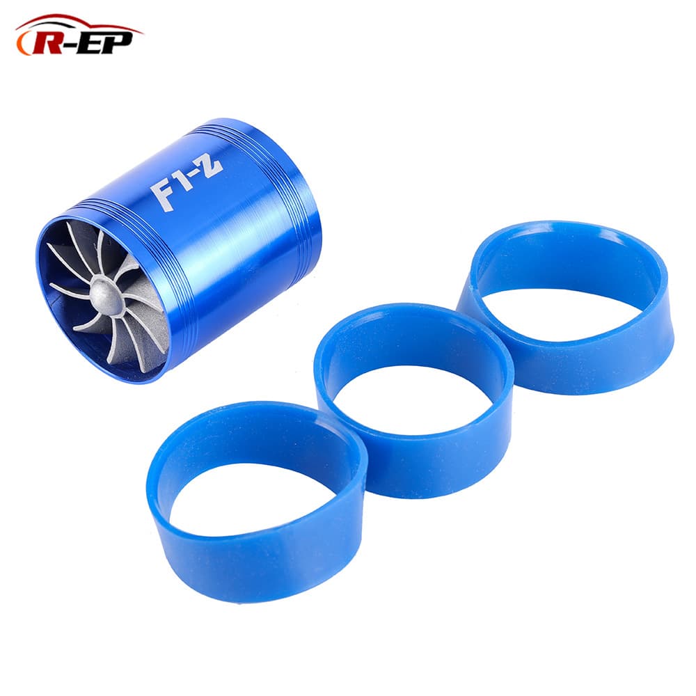 Car Intake Dual-Sided Turbo Air Intake Wheel Modified Turbocharger Engine Upgrade Intake Accessories