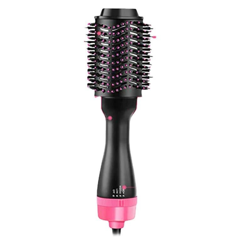Amazon Wet and Dry Hair Styling Brush Ionic Hair Dryer Multifunctional Straightening and Curling Iron Hot Air Brush Ceramic Hair Care