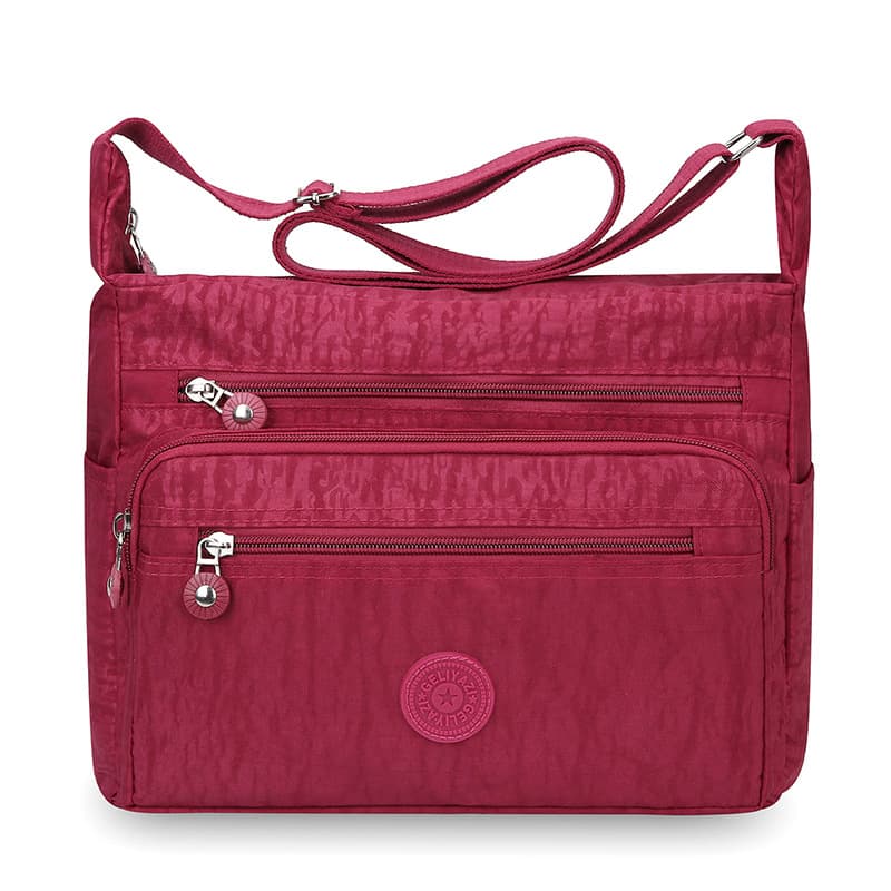 Large Capacity Women's Shoulder Crossbody Bag Factory Direct Casual Travel Bag New Nylon Waterproof Fashion Mom Bag