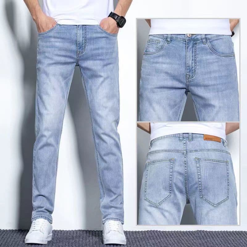 Men's Flex Stretch Slim Straight Jeans (31)
