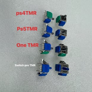 New PS5 Hall effect joystick, KontrolFreek TMR magnetoresistive Hall effect joystick, PS4 electromagnetic joystick directional stick