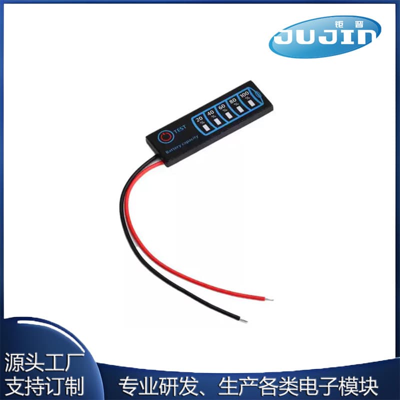 DC5-30V Lithium / LiFePO4 / Lead-Acid Battery Pack Percentage Indicator Board Battery Level Display
