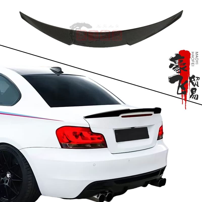 Compatible with BMW 1 Series E82 Rear Spoiler 07-13 Models 1 Series E82 Modified Sport Blade No-Drilling Spoiler