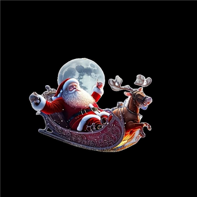Acrylic Flat Pendant Hanging Decoration Party Ornament Standard