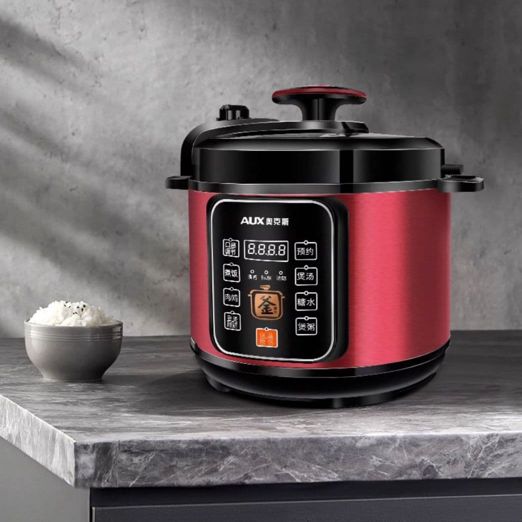 AUX electric pressure cooker, rice cooker, multi-functional smart mini rice cooker, high-power electric