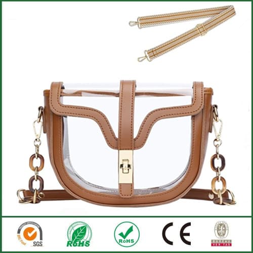 In-Stock Hot Selling Women's Transparent Crossbody Bag Stadium Approved PVC Concert Shoulder Sports Lightweight Wallet