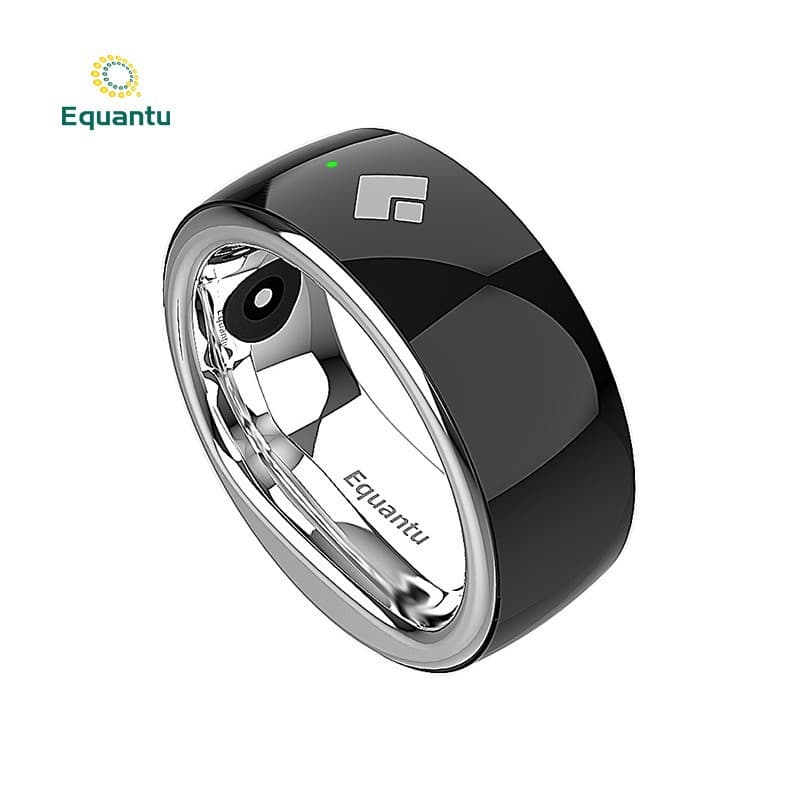 App controlled smart ring, convenient counter, ring chronograph counter, electronic digital display smart ring
