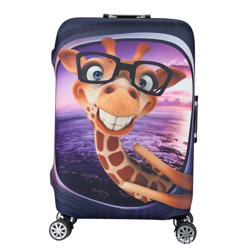 Luggage Cover Travel Suitcase Dust Cover Stretchable Protective Cover for 20/24/28/30 Inch Thickened