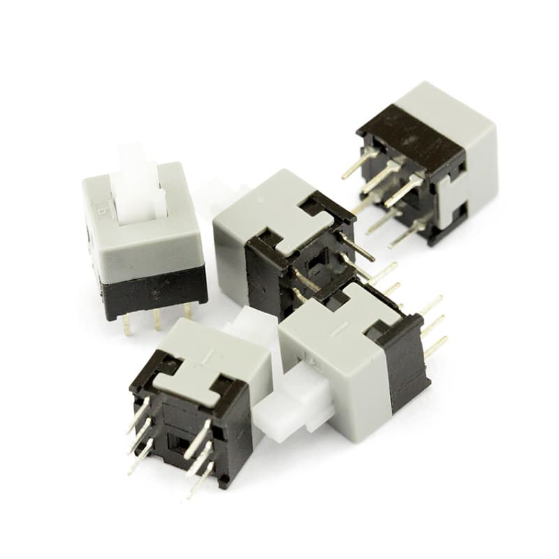 8.5*8.5MM new double-row self-locking switch, locking switch, six pins - add to cart directly