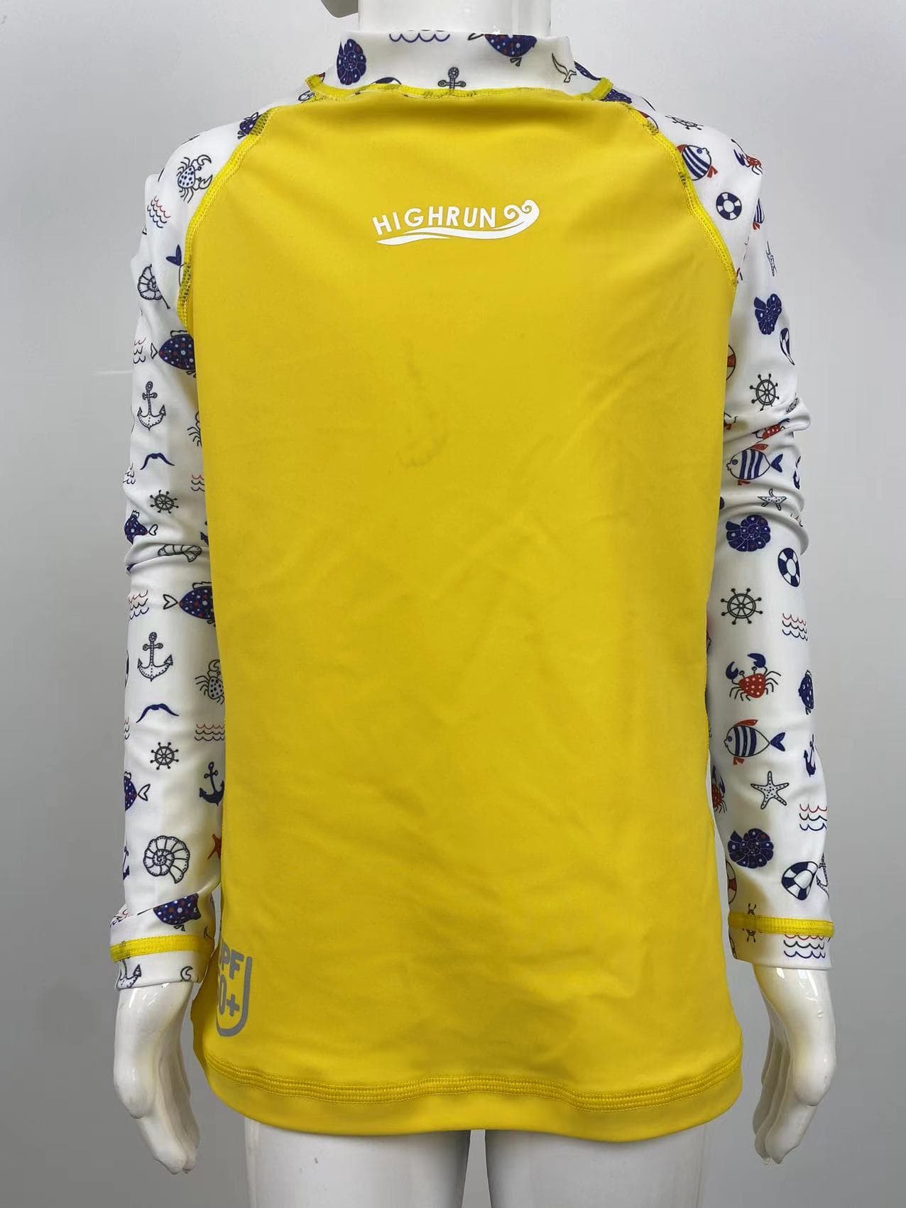 Children's Swimsuit Boys and Girls 2023 New Long-Sleeve Separate Set Student Sun Protection Swimwear Summer