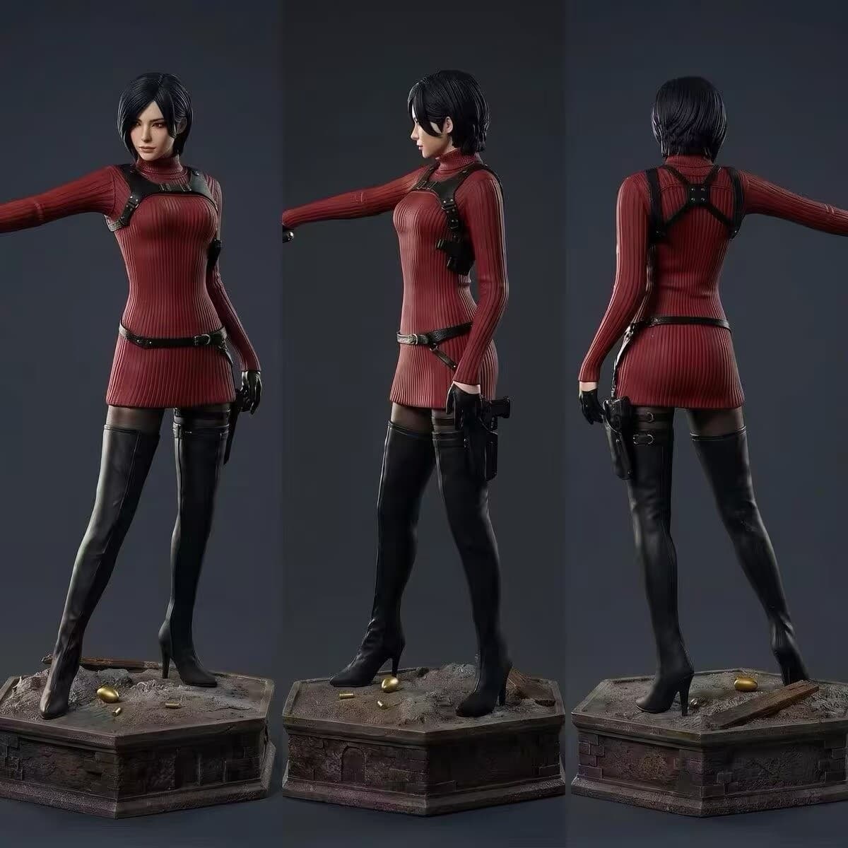 Hand model standing animation Resident Evil Hunter Ada King game ornaments