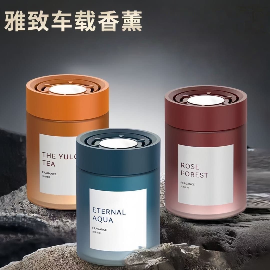 Car Aroma Diffuser Long-Lasting Scent for Car Interior, Bedroom, Odor Removal, Solid Perfume Paste Air Freshener