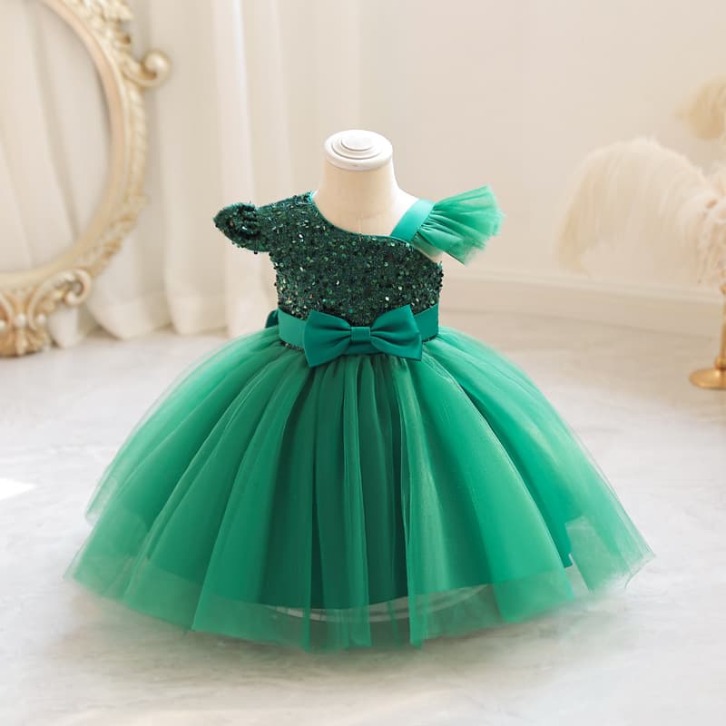 High-End Princess Dress For Girls 2024 New Arrival Children's Birthday Week Dress Nylon Mesh Gown Party Dresses