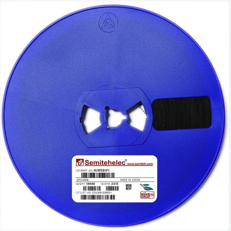 AU0581P1 ESD/TVS protection diode, surface mount, SEMITEH, brand new, original, in stock.