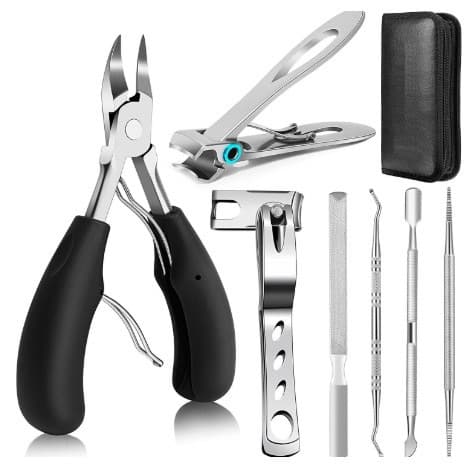 In Stock Nail Clippers for Ingrown Toenails, Hawk-Bill Pliers, Pointed Nose Pedicure Pliers for Embedded Nails, Toenail Inflammation Tool, Cuticle Pliers