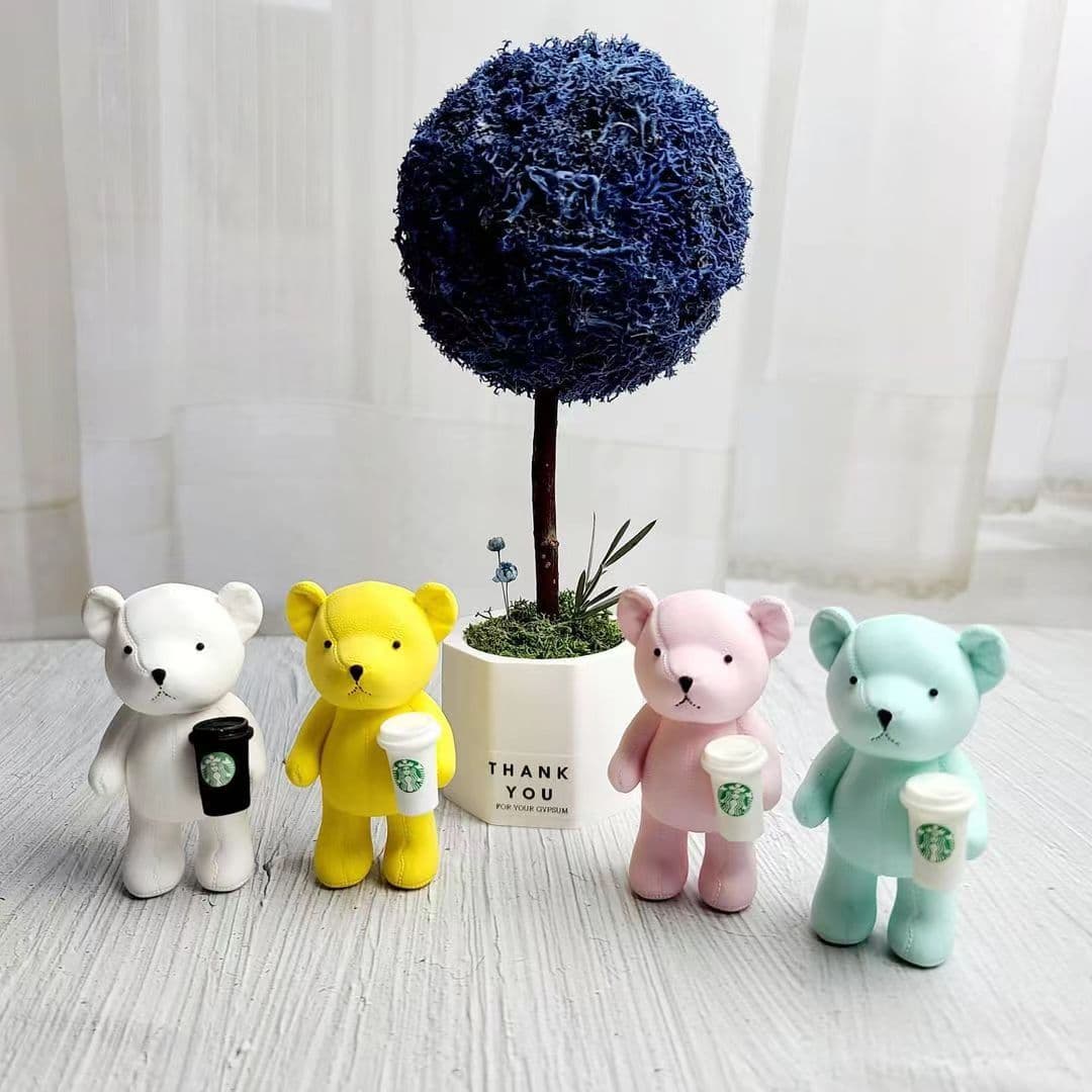 New Aromatherapy Stone Car Vent Decor Premium Light Fragrance Perfume Cute Car Ornament for Women
