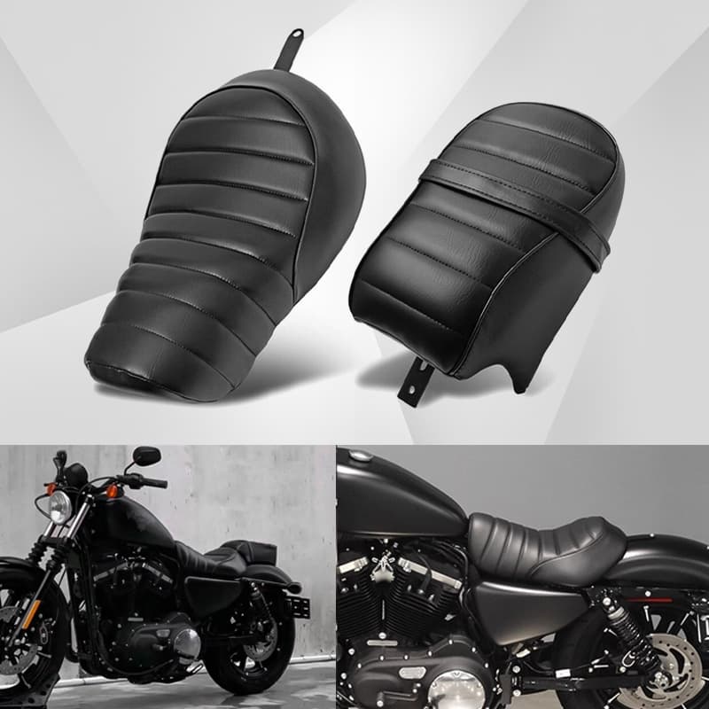 Harley 883 Rear Seat Cushion Front Seat Rear Seat XL883 Rear Seat Cushion X48 Rear Seat Bag Modified/Dedicated 16-19