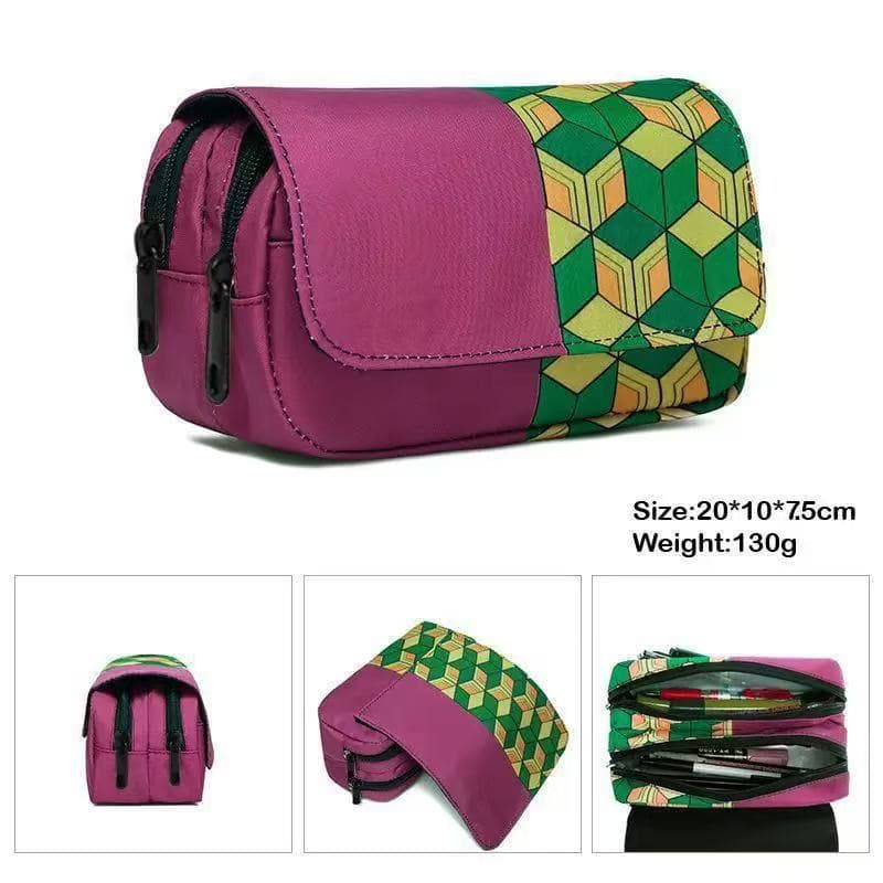 2025 Back-to-School Campus Student Pencil Case Flip-Top Pen Box Cross-Border Travel Cosmetic Bag Large-Capacity Storage Pouch