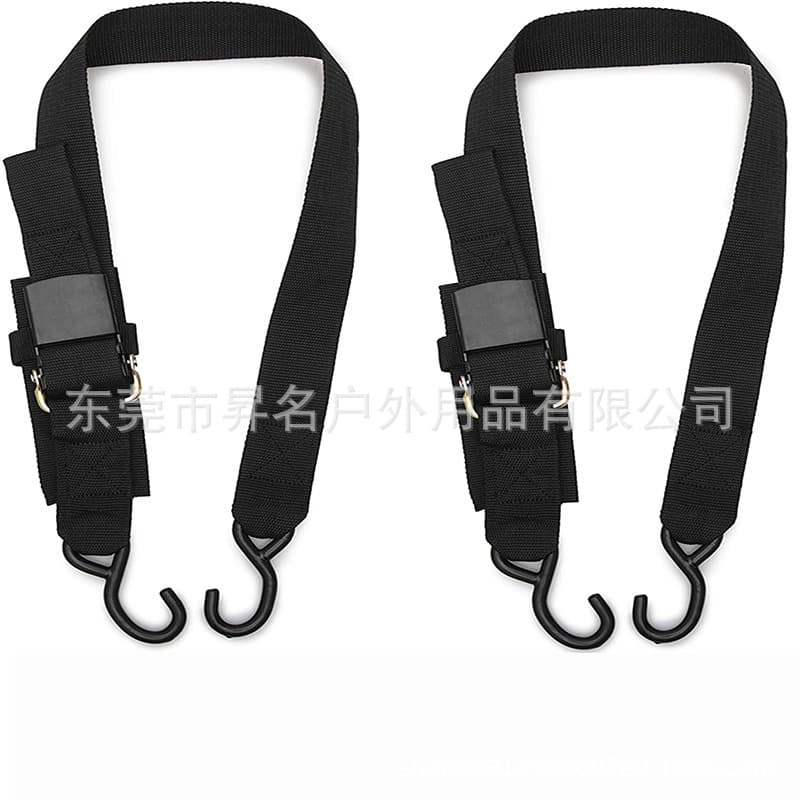 Boat Transport Tie-down Straps Car Boat Transport Securing Straps Heavy-duty Canoe Transport D-ring Hook