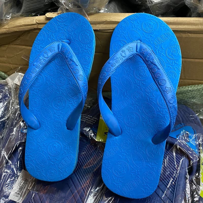 80s Classic Guangdong Brand People Character Rubber Sole Anti-Wear Non-Slip Odorless Beach Sandals PVC Upper Material