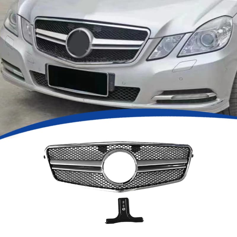Compatible with 2009-2012 Mercedes-Benz E-Class W212 Grille OEM Replacement AMG Style