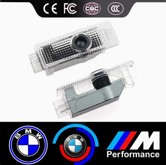 Compatible with BMW 3 Series Door Welcome Light, 5 Series X1 X3 X4 X5 X6 X7 Laser Projection Light Decoration Accessory Ground Light