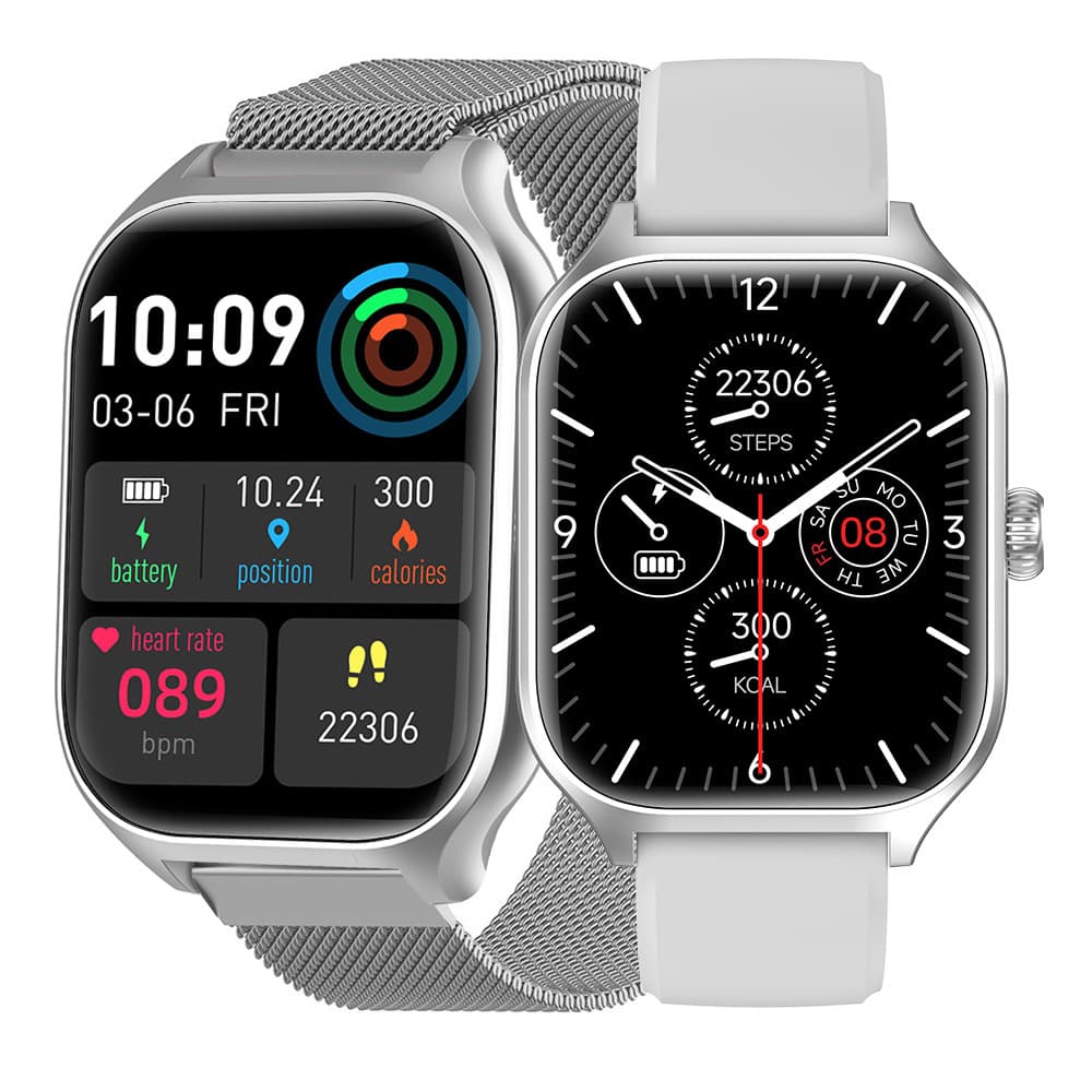 GTS4 smart watch 2.01 inch sleep blood oxygen heart rate monitoring Bluetooth call message push the same style for couples