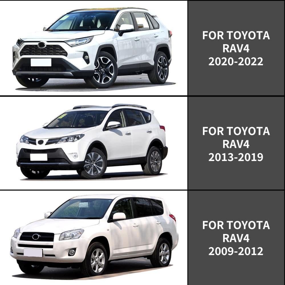 Drop shipping compatible with Toyota RAV4 series 2009-2024 RAV4 window visors side window deflectors