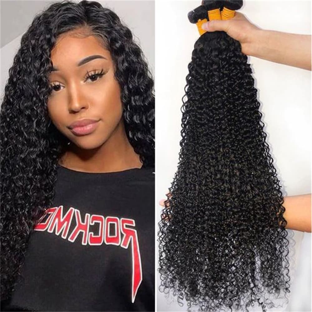 50g Kinky Curly Human Hair Bundles Extension