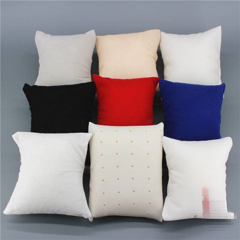 SSSD watch pillow jewelry display - Bracelet storage box tray with fixing features as described in the pillow package.