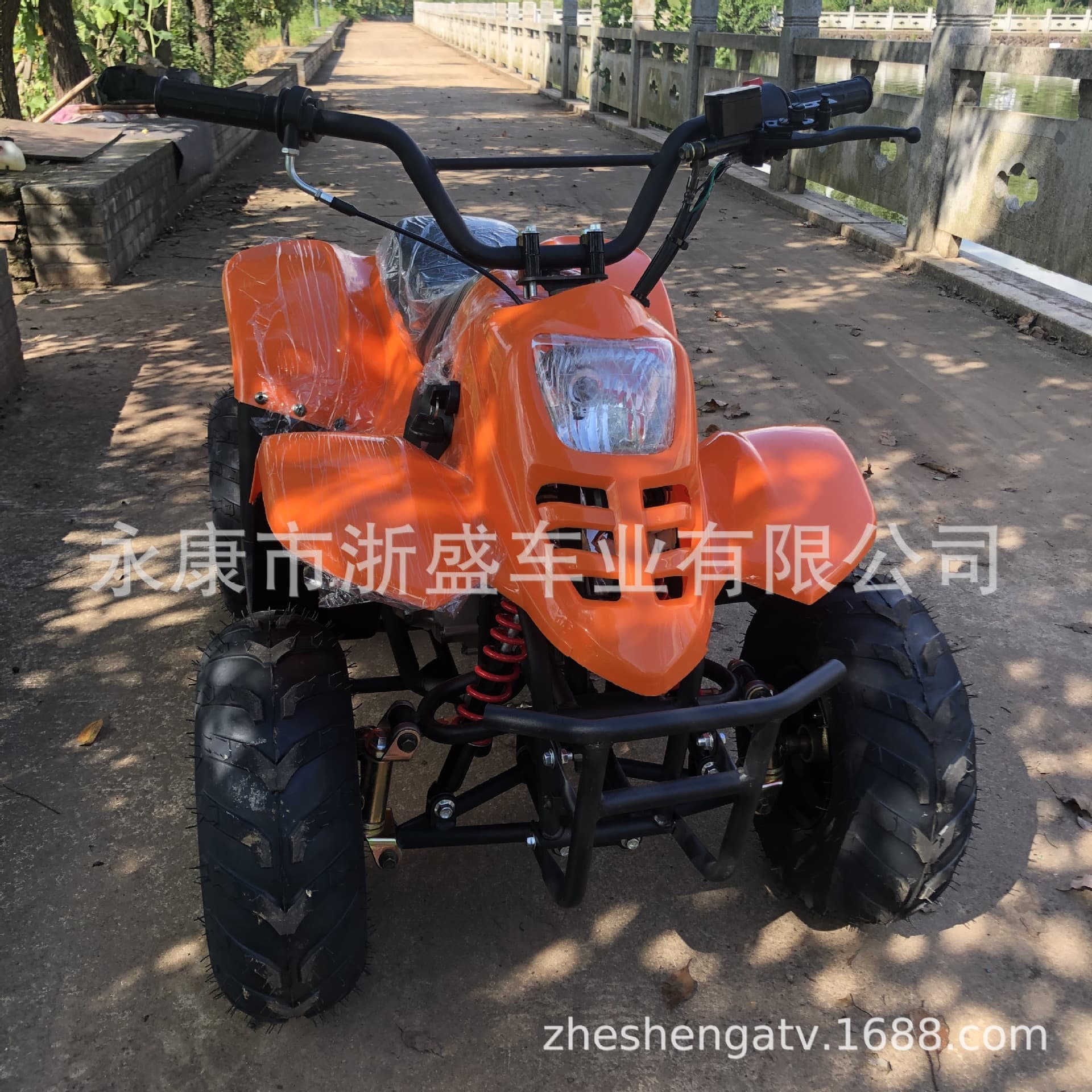 Atv Beach Bike 110Cc Stepless Variable Speed Kidsren's Off-Road Motorcycle All-Terrain Vehicle Four-Wheel Off-Road Vehicle for Kidsren