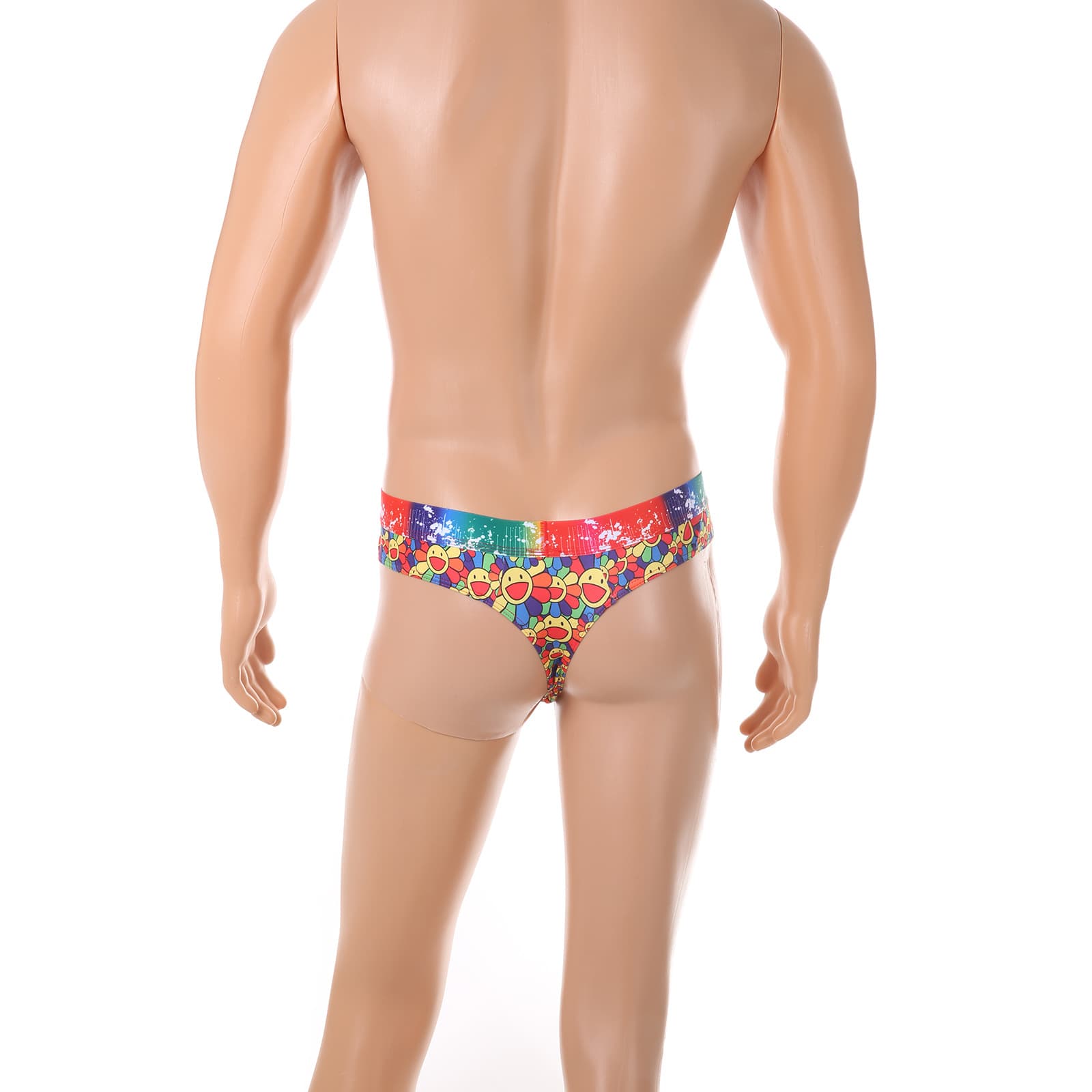 TEMU Hot Selling Halloween Funny Thong for Men Sexy U-Shaped Pouch Bikini T-Back Lingerie