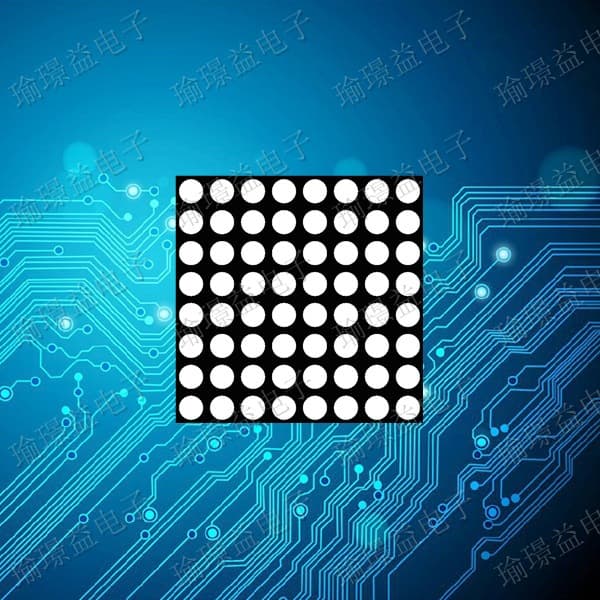 LED Dot Matrix Module F3.75 8*8 Common Cathode/Anode Red 1588AS1588BS Large Stock Quality Guaranteed