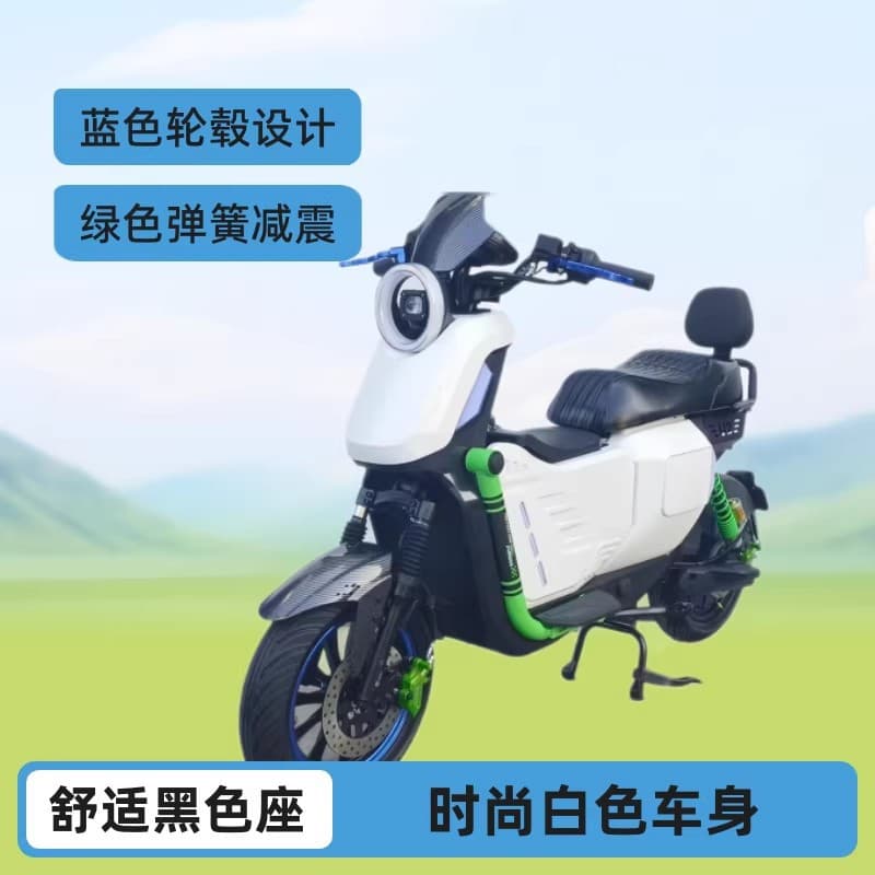 The new U2 electric motorcycle, lithium battery scooter, is specially designed for cross-border export of long-range electric bicycles.