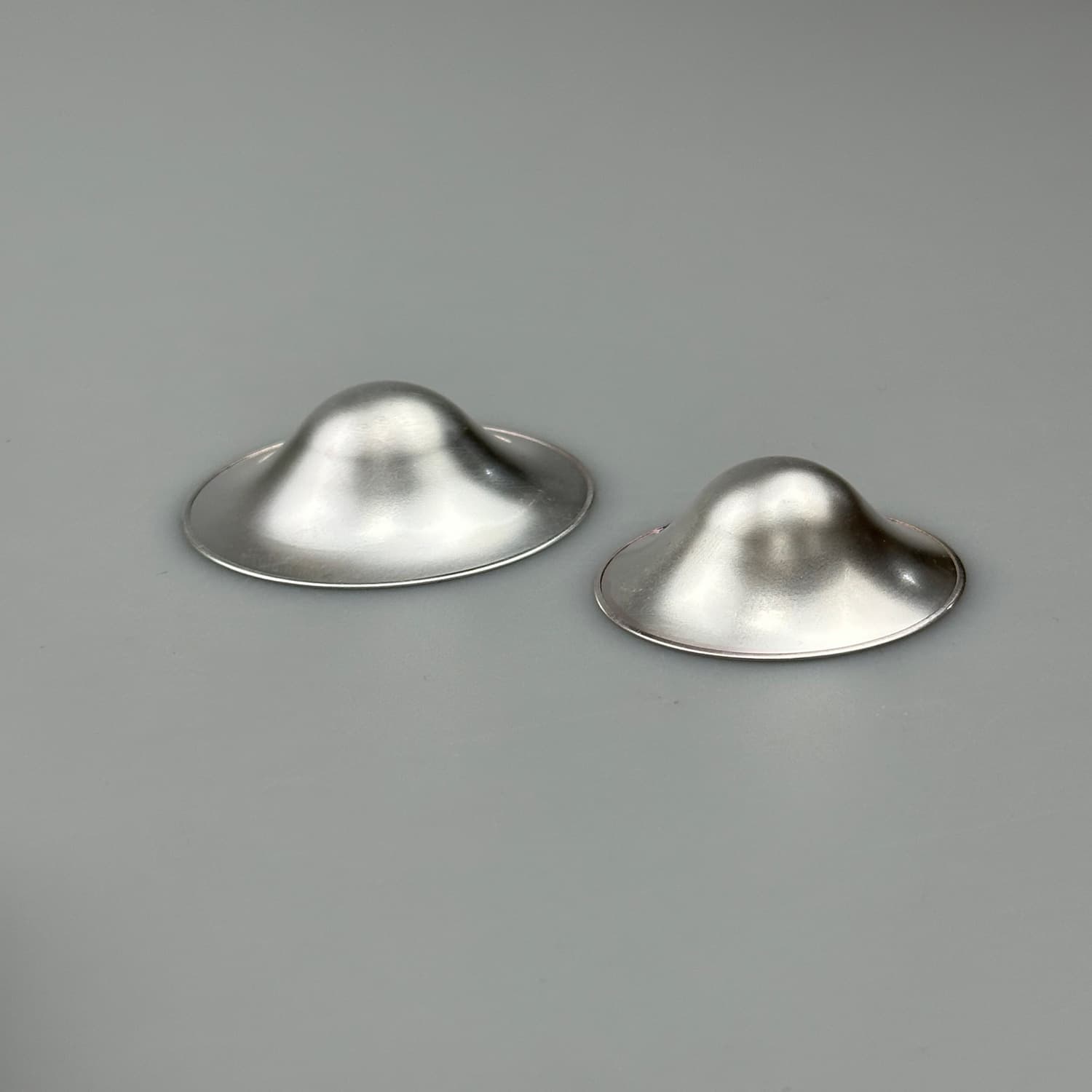925 Silver Nursing Cups Milk Feeding Pacifier Newborn Baby Protection Cover Silver Breastfeeding Cup Comfortable Soft Material