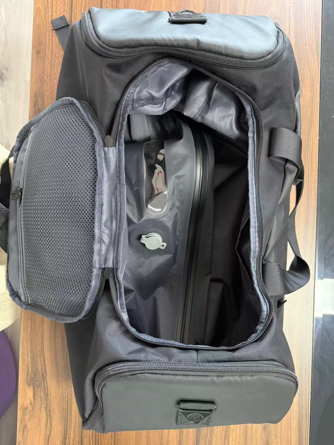 Large Capacity Travel Backpack with Separate Shoe Compartment, Logo Printing, Wet-Dry Separation, Sports Bag, Outdoor Fitness Bag