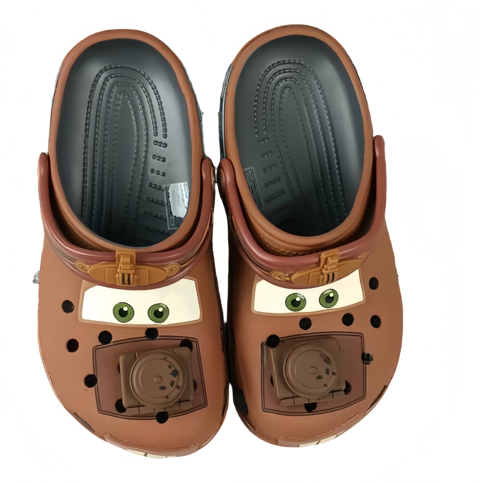 2025 Car Co-branded YaYa Mobilization Slippers Boys Comfortable Anti-Slip Parent-Child Shoes Simple Fashion Family Set