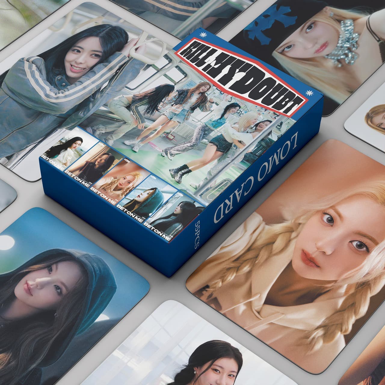 55 ITZY BET ON ME photo cards in stock, Huang Liji, Choi Jixiu, Shin Liuzhen, Li Cailing, KILL MY D
