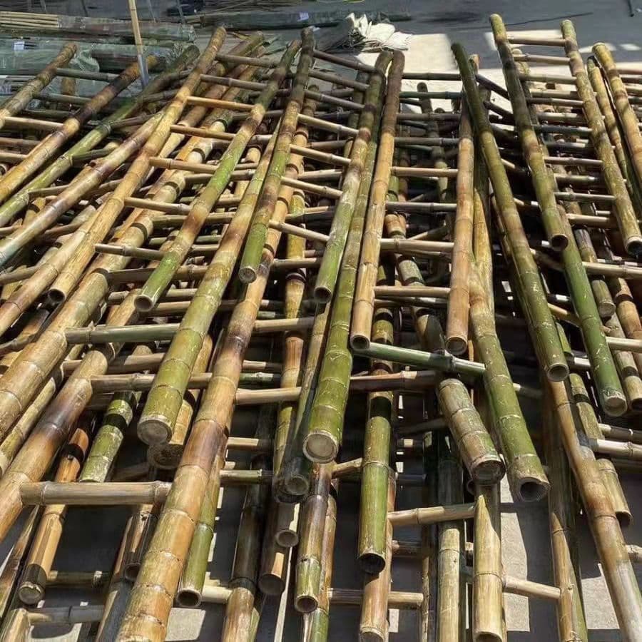 Bamboo Ladder, Moso Bamboo Ladder, Home Use Engineering Straight Ladder, Attic Climbing Ladder, Kindergarten Performance Prop Ladder
