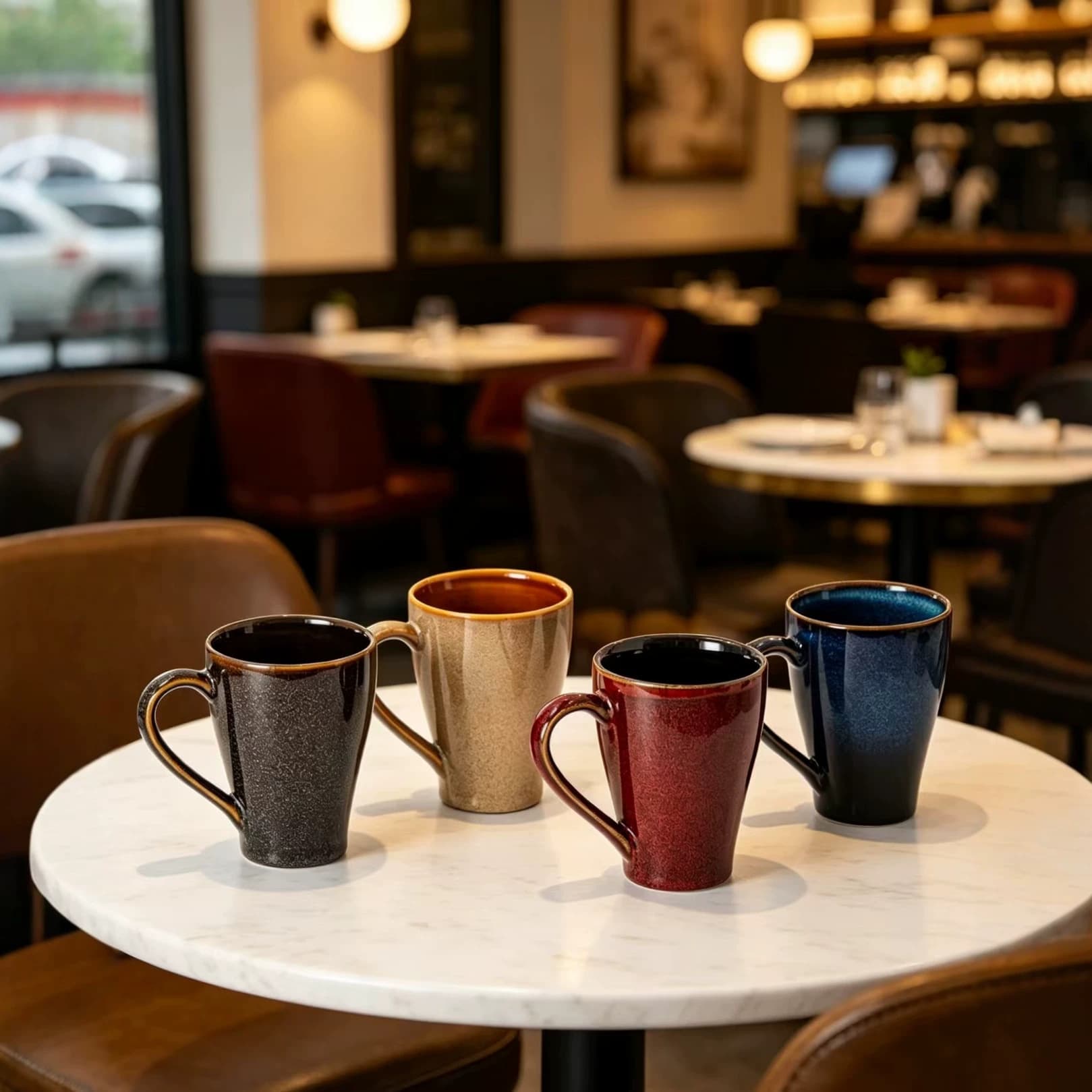 Simple and Elegant Mug Personal Water Cup LZ Warehouse Ceramic Water Cup Milk Coffee Cup Breakfast Cup Beer Cup