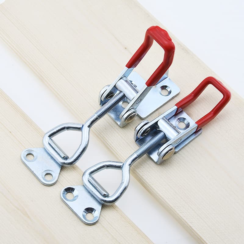 304 Stainless Steel Lock Latch 304 Stainless Steel Quick Clamp Adjustable Hasps Lock Clamp Box Latch Door Bolt Clamp