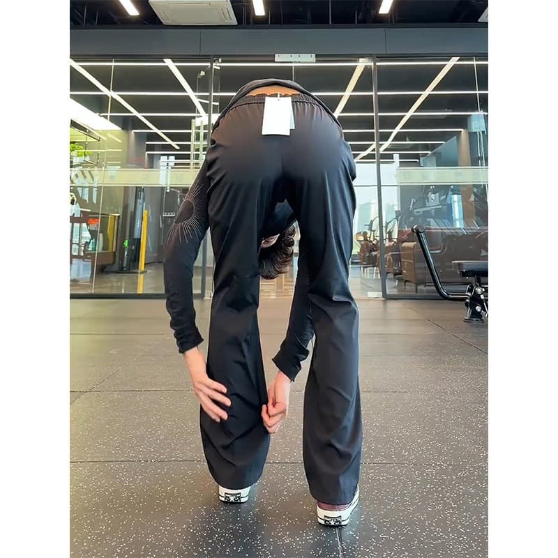 Cleanfit American bias-cut pants for men in summer, lightweight nylon quick-drying assault pants, slim straight-leg sports pants