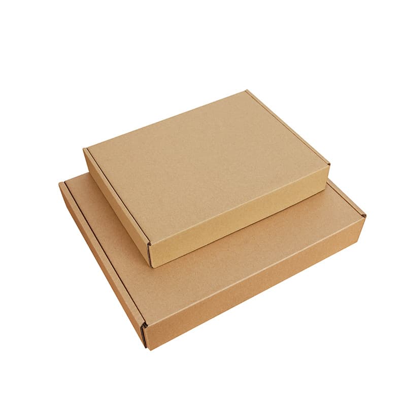 Cardboard Express Packaging 100 Airplane Boxes White Packaging Box Carton Kraft Paper Box Nailed T2 Guangying