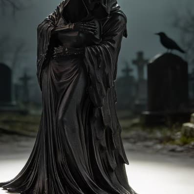 Cross-Border Best Seller 3D Printed Dark Monarch Eternal Bond Sculpture Art Collectible Desktop Ornament