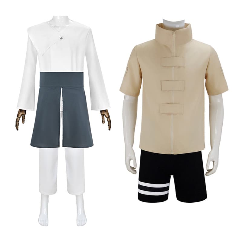 Naruto cos suit Hyuga Neci cosplay suit original samurai training fighting boy costume play suit