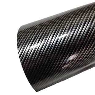 PET Simulated Carbon Fiber Film, Full Car Color Change Film, Interior Carbon Fiber Wrap, 9D Carbon Fiber Sticker, Low Tack Diamond Pattern