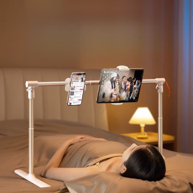 Multifunctional Lazy Phone Stand, Multi-Position Adjustable Height Binge-Watching Support, Home Tablet Accessory