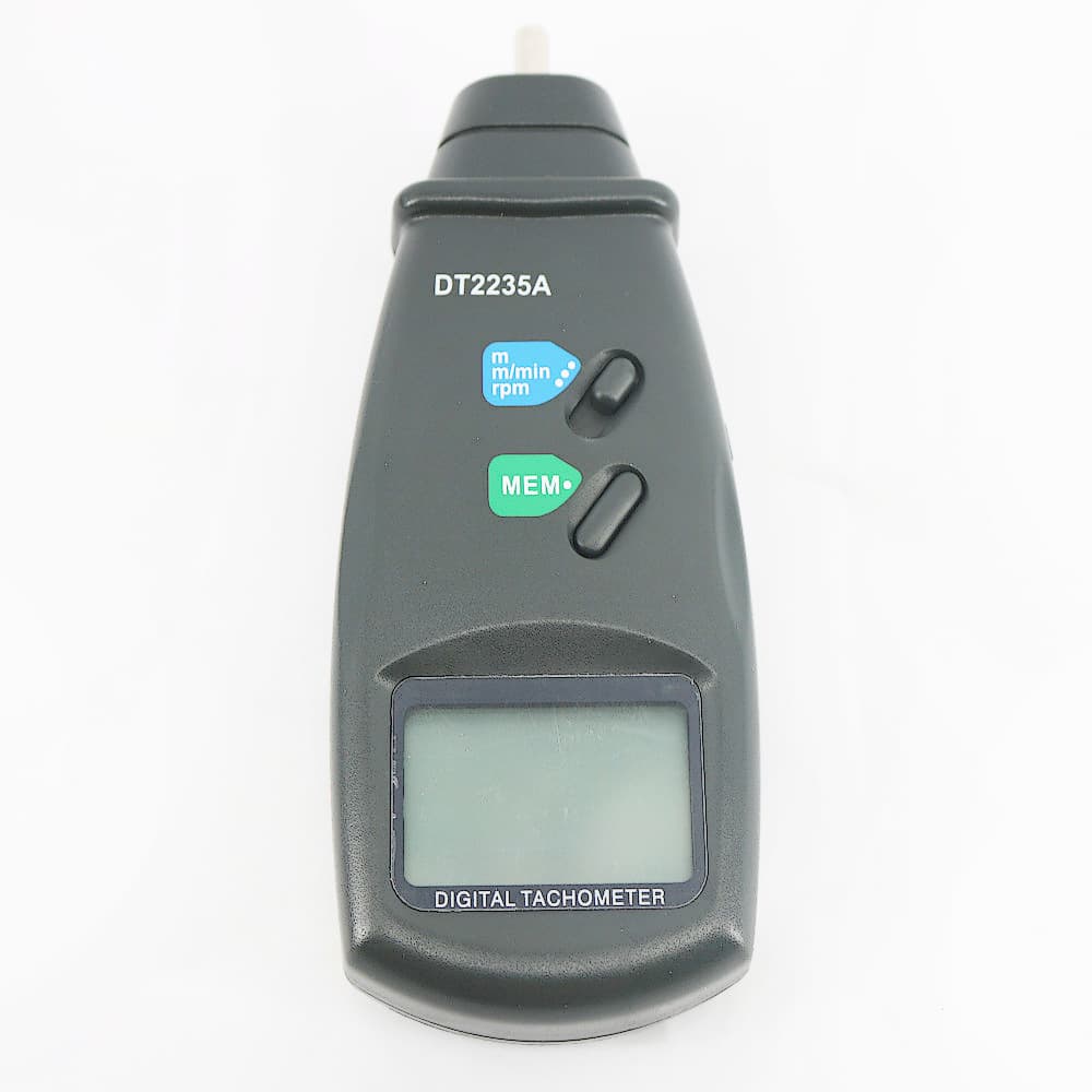 DT2235A Photoelectric Tachometer Laser Contact Tachometer 0.5 to 19,999 rpm