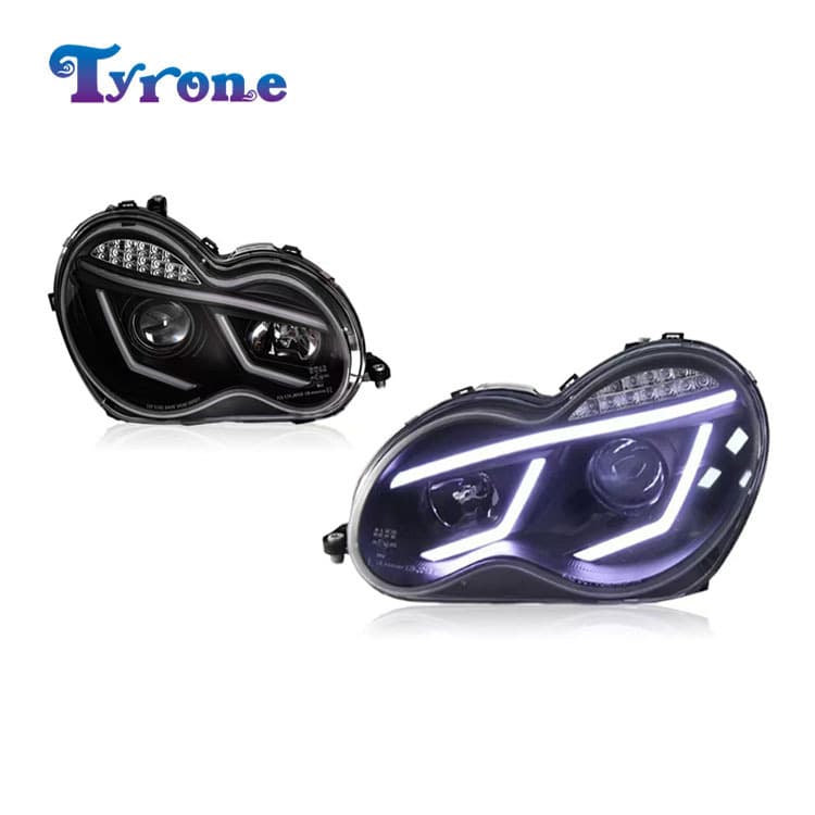 Suitable for Mercedes-Benz W203 2000-2006 Upgraded Headlights OE Replacement Headlights